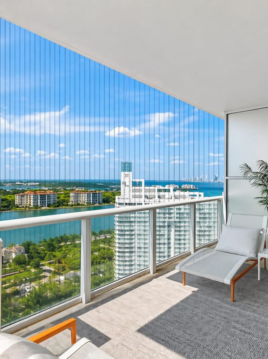 Hotel Balcony Invisible Grill